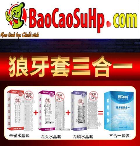 Combo bộ 3 bao cao su donden Swat - bao cao su hải phòng