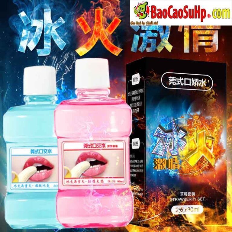 Nước ngậm ma thuật băng hỏa Bj miệng Nóng lạnh