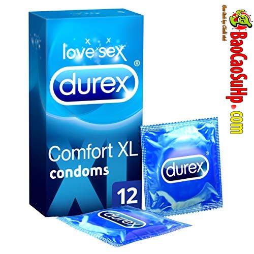 Bao cao su Durex Comfort XL - Top 10 bao cao su Durex mua nhiều nhất năm 2021