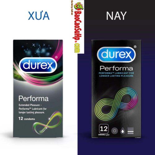 bao cao su Durex Performa Extra Time 4 - Bao cao su Durex Performa Extra Time 2020 New