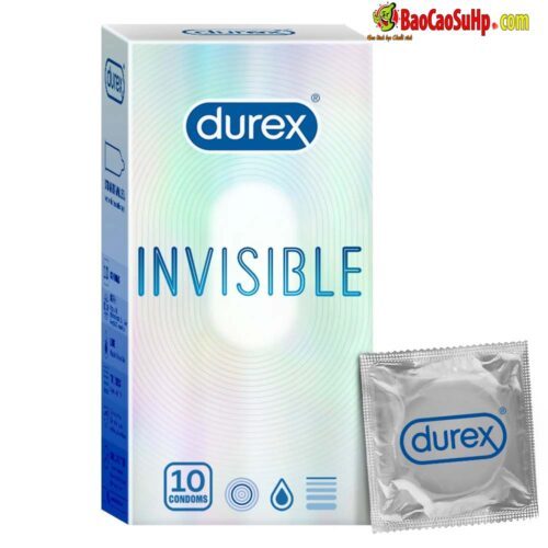 bao cao su Durex invisible 1 - Bao cao su Durex Invisible 100% trải nghiệm mỏng nhiều gel hơn