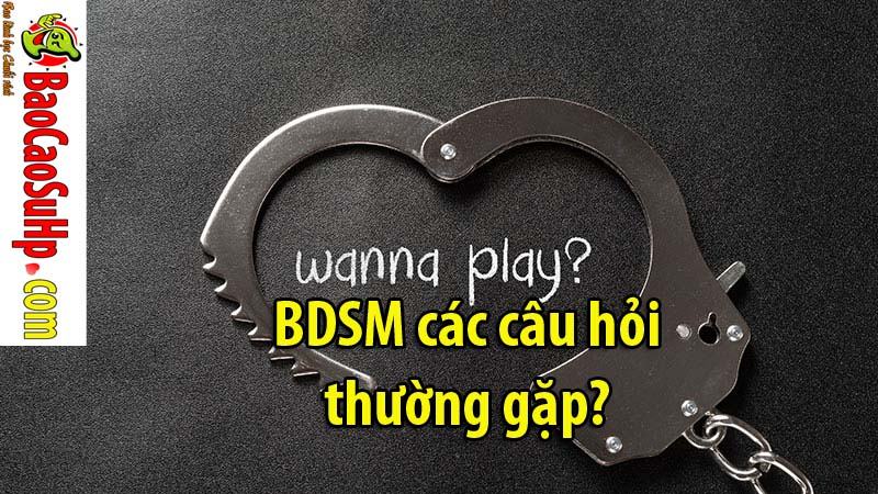 BDSM các câu hỏi thường gặp?