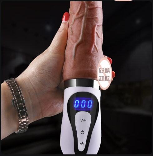 Dương vật cầm tay rung thụt màn hình LCD Ji Barbier MZ001