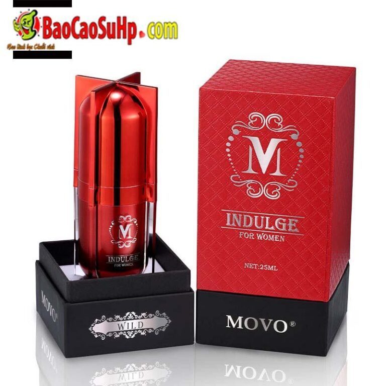 Gel MOVO nhỏ màu đỏ peptide tăng cực khoái vùng kín phụ nữ