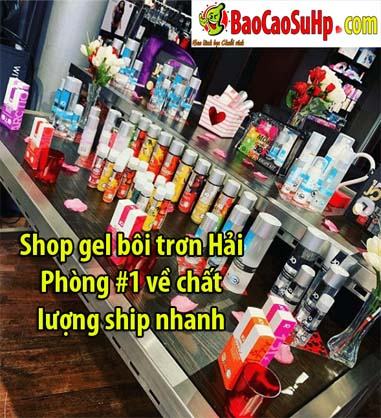 shop gel boi tron tai hai phong bia