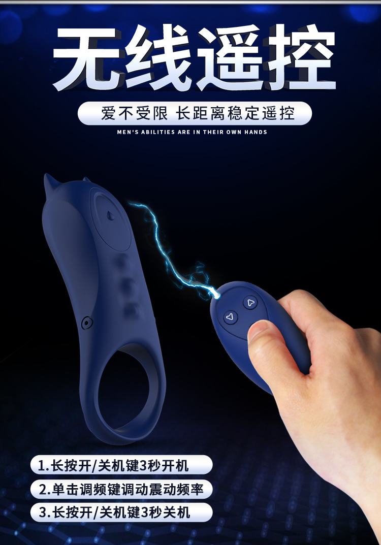 vong rung duong vat Magic Beam silicone 4 - Combo Magic Beam vòng rung và ngón tay rung cực đã cho nam giới!! 