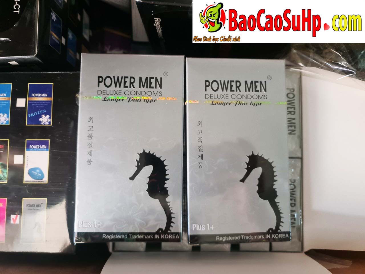 Bao cao su keo dai quan he PowerMen Longer Plus - Bao cao su kéo dài quan hệ PowerMen Longer Plus