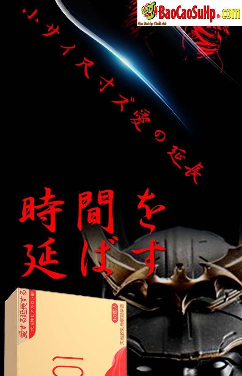 bao cao su olo Samurai Silver 7 - Bao cao su OLO 0.01mm Samurai phiên bản xuất nhật Silver sword!!!