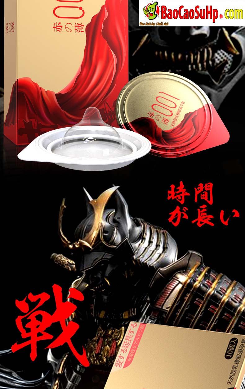 bao cao su olo Samurai Silver 8 - Bao cao su OLO 0.01mm Samurai phiên bản xuất nhật Silver sword!!!
