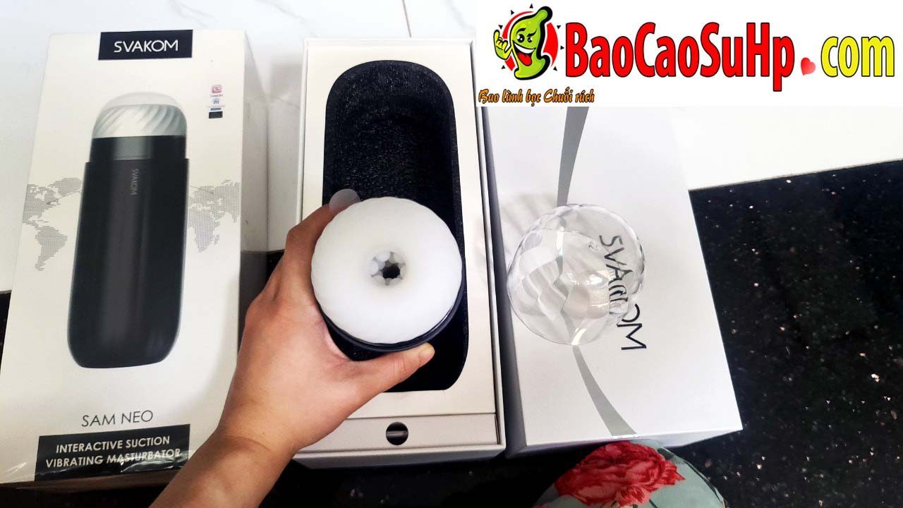 Coc thu dam tu dong da nang Svakom SK001 dieu khien APP 1
