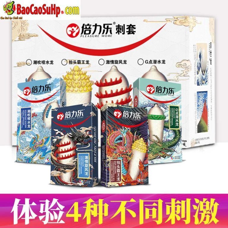 Bao cao su Dragon overlord râu gai cực chất dùng là sướng