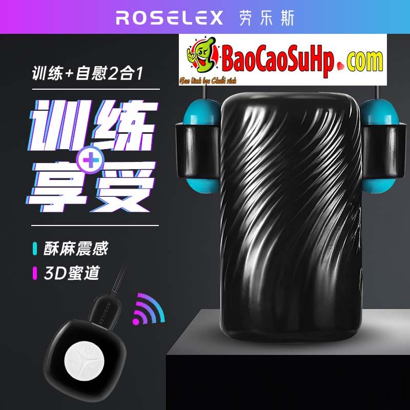 3 - Máy tập và thủ dâm ZZ42 ROSELEX traning Phoniex công nghệ Nhật Bản