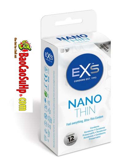 Bao cao su EXS Nano - Bao cao su EXS đến từ Anh quốc nâng tầm và tái thiết cuộc sống tình dục của bạn.