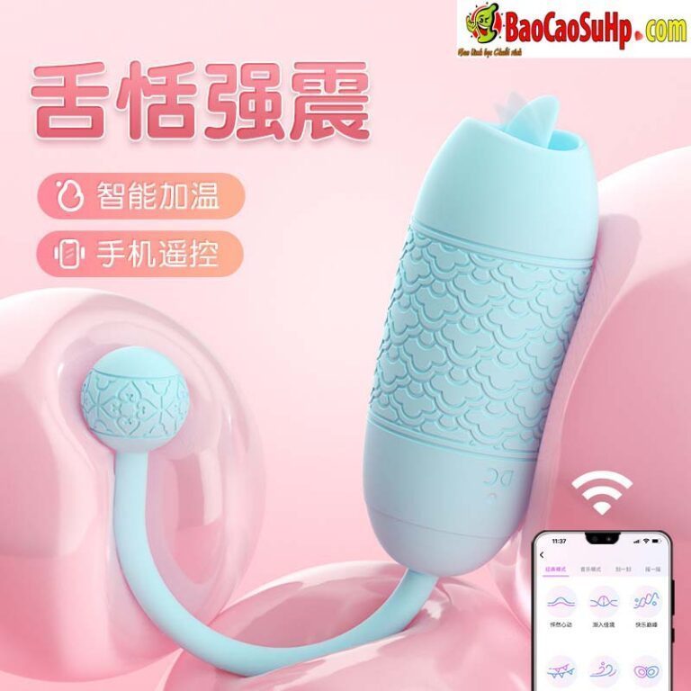 Trứng rung lưỡi liếm phát nhiệt Mizzzee ZZ50 Moon Preatation