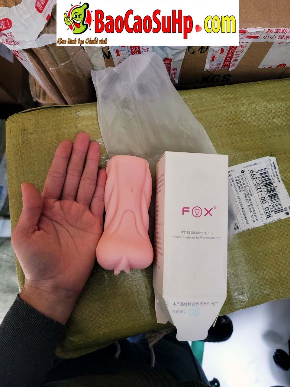 Âm đạo giả cầm tay Foxsmart