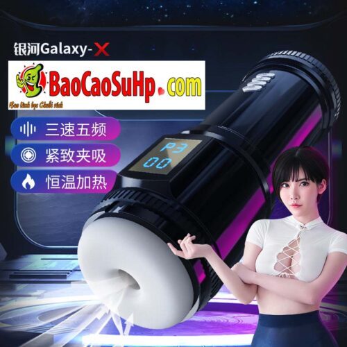 coc thu dam Mystery Ji Galaxy X 1 - Cốc thủ dâm Mystery Ji Galaxy-X Thụt giật phát nhiệt tự động new
