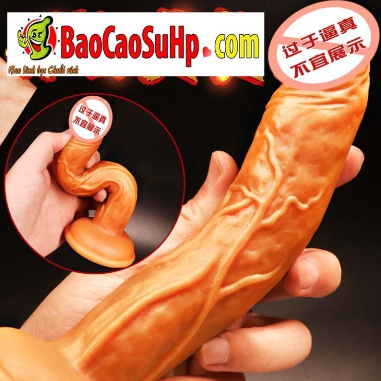 Dương vật giả đóng đất Jiuai lỏng silicone phallus siêu mềm mại
