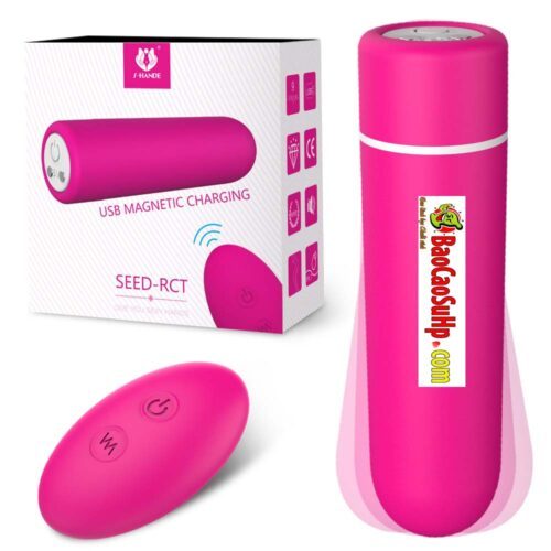 Trứng rung viên đạn Shand Seed Sex Mini Vibrator Bullet siêu mạnh điều khiền từ xa