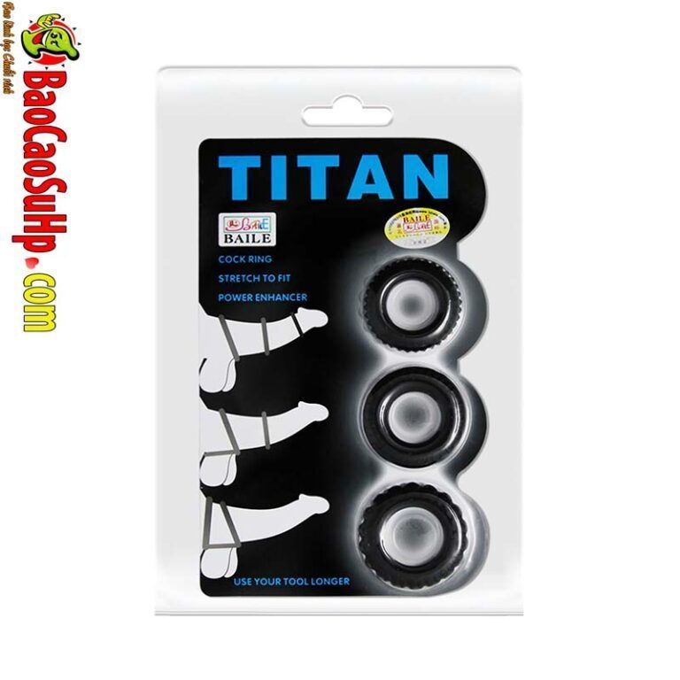 Bộ 3 Vòng đeo dương vật chống xuất tinh sớm Baile Rock Claymore