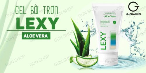 gel boi tron duc Lexy Aloe 3 - Gel bôi trơn công nghệ Đức Lexy Aloe tinh chất Nha đam