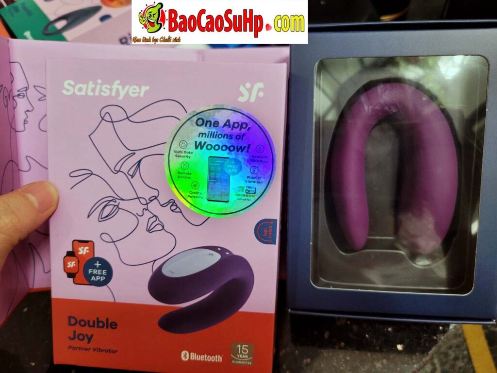 Sextoy USA trung rung tinh yeu Satisfyer – Double Joy App Controlled Partner Vibrator hien dai 1 1024x768 - Sextoys cao cấp hàng nhập khẩu mỹ Satisfyer hàng về 04.06.2022