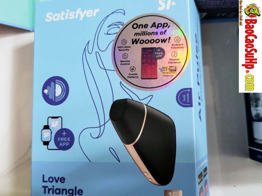 Sextoys USA Satisfyer – Love Triangle App Controlled Air Pulse rung va thoi nho gon 2 1024x768 - Sextoys cao cấp hàng nhập khẩu mỹ Satisfyer hàng về 04.06.2022