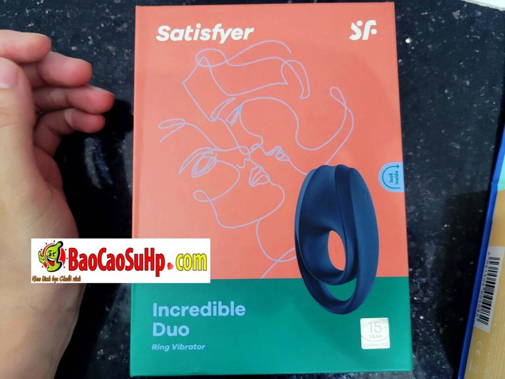 Vong deo duong vat Satisfyer – Incredible Duo Silicone Vibrating Cock Ring Black 1 1024x768 - Sextoys cao cấp hàng nhập khẩu mỹ Satisfyer hàng về 04.06.2022