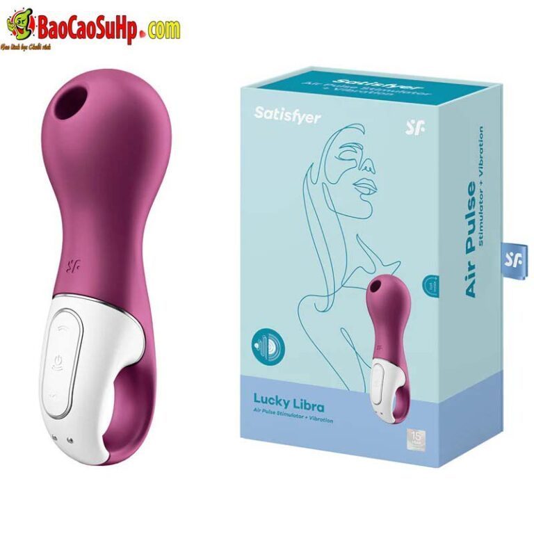 Sextoys máy rung hút 2in1 USA cao cấp Satisfyer - Lucky Libra Air Pulse Air Clitoral Stimulator