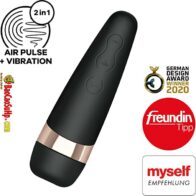 sextoy USA cao cap Satisfyer Pro 3 Vibration Clit Massager 2 196x196 - Sextoys máy rung hút 2in1 USA cao cấp Satisfyer - Lucky Libra Air Pulse Air Clitoral Stimulator