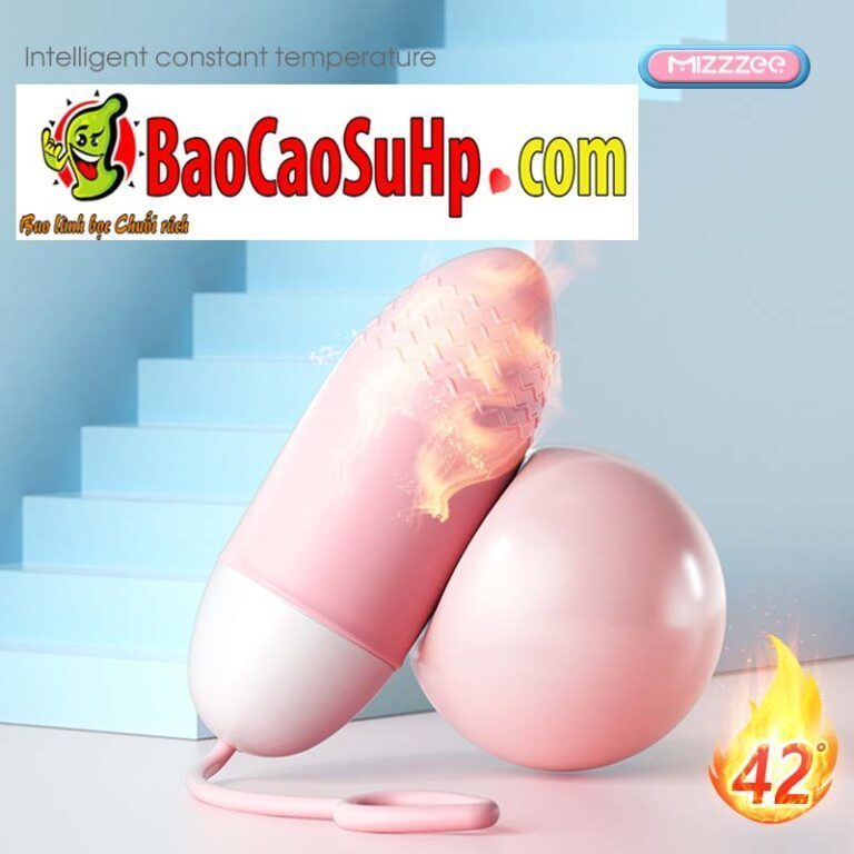 Trứng rung Mizzzeee Fire Sun phát nhiệt rung bạo lực