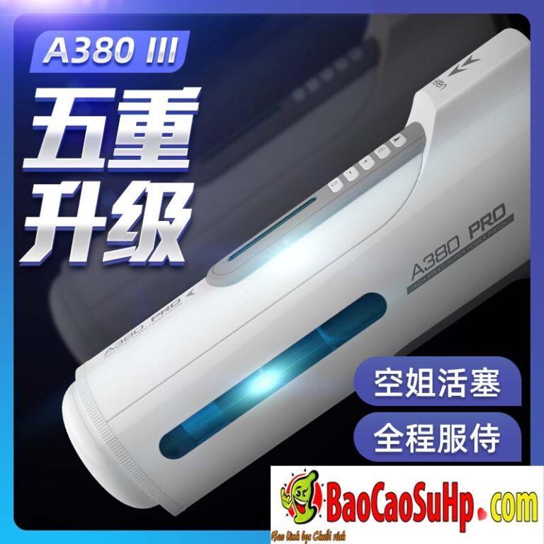 Cốc thủ dâm tự động leten Thunder Storm III V2 phát nhiệt A380