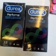 Bao cao su Durex Performa Extra Time 2020 New 196x196 - Bộ đôi bao cao su donden đầu Wolf tăng kích thước cậu bé!