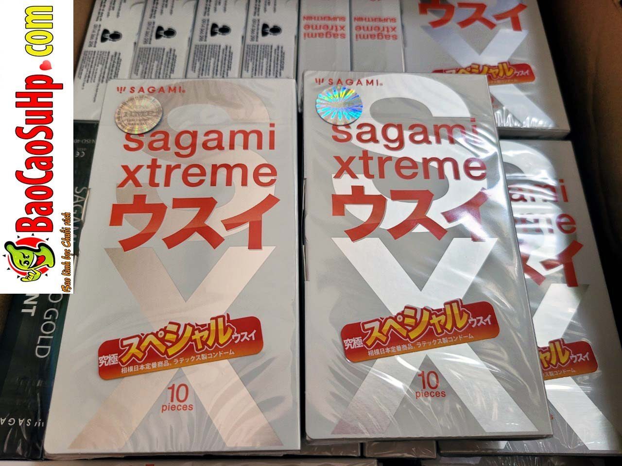 Bao cao su Sagami Xtreme Super Thin – Sieu mong hop 10 cai rotated