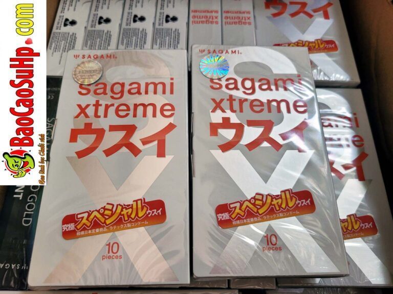 Bao cao su Sagami Xtreme Super Thin Siêu mỏng