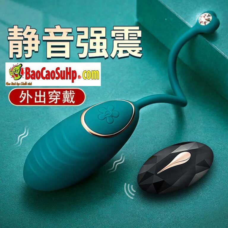Trứng rung Coc Daisy luxury không dây điều khiển từ xa