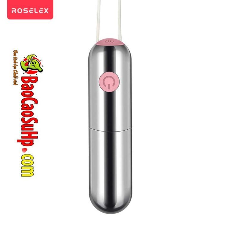 Trứng rung USB ROSELEX Ghost sạc nhỏ gọn như thỏi son rung cực mạnh