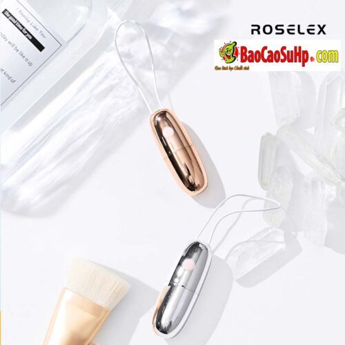 trung rung tinh yeu ROSELEX Beene 2 - Trứng rung tình yêu ROSELEX mạ inox Beene hình viên đạn
