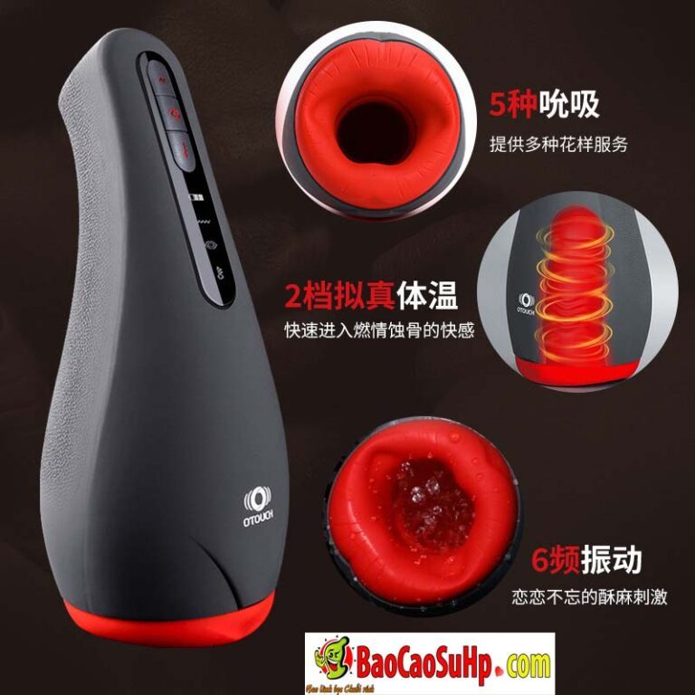 Cốc thủ dâm Otouch AirTurn Ver 2 miệng bóp hút phát nhiệt