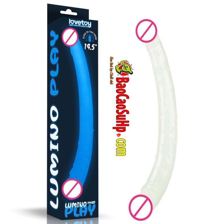 Dương vật 2 đầu phát quang ban đêm LOVETOY Lumino Play Harold