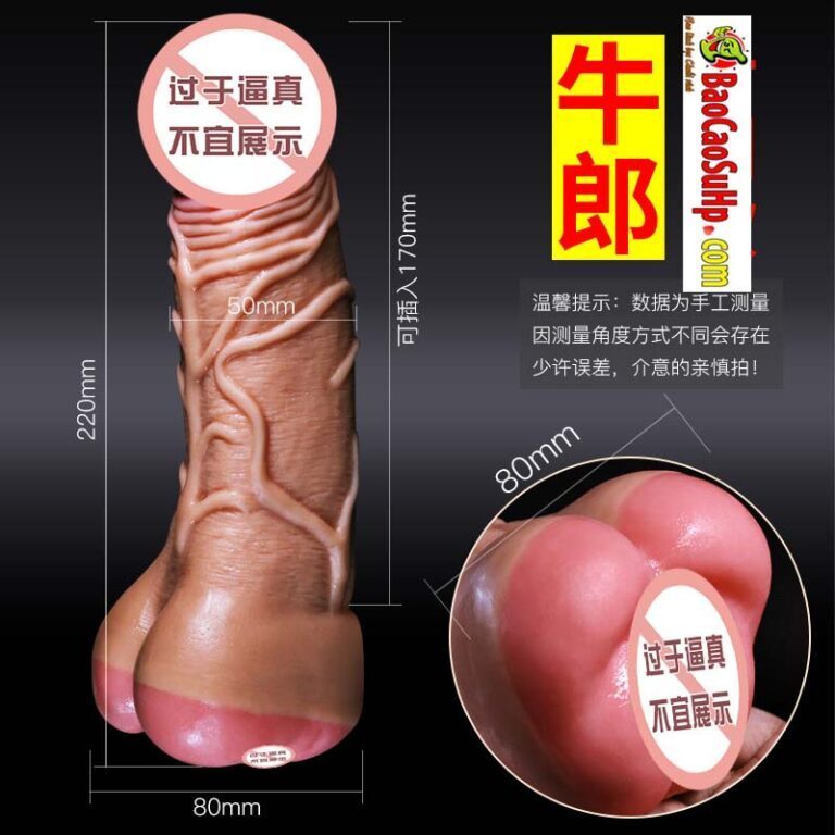 Dương vật giả cơ bắp kèm hậu môn Jiuai Zane 3D siêu nét