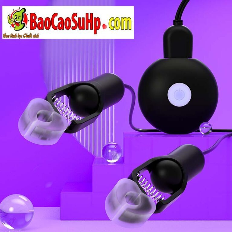 Kẹp ti mềm mại mới Galaku Sonic PAM rung nhiều chế độ