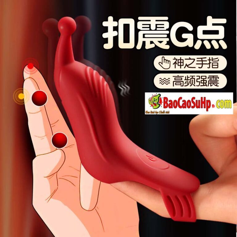 Ngón tay rung Nenito Jiuuy nhỏ gọn rung mạnh dễ đeo tay
