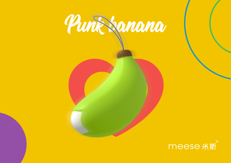 trung rung miss banana 4 - Trứng rung chuối điều khiển từ xa xinh xắn Miss Banana