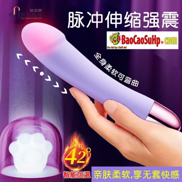 Dương vật rung ngoáy phát nhiệt wowyes kiki PLUS kích thích điểm G