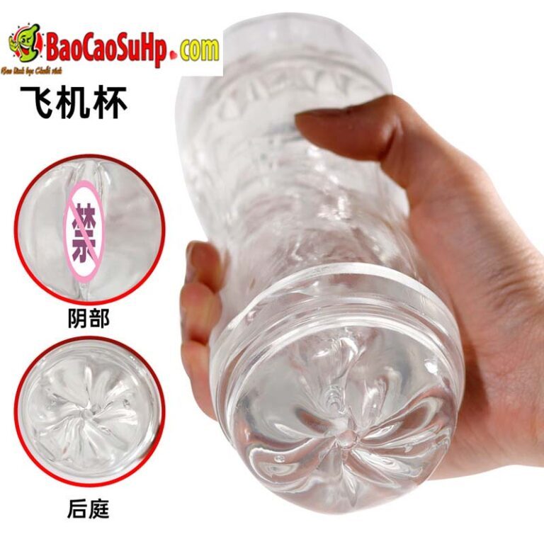 Cốc thủ dâm 2 đầu trong suốt Rory lõi xoắn khít giá rẻ.