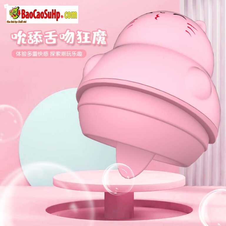 Lưỡi liếm Mizzzee Miu Miu Pink dễ thương nhỏ gọn