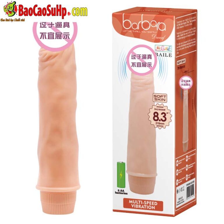 Dương vật Baile giá rẻ cầm tay Barbara Rung mềm mại màu da