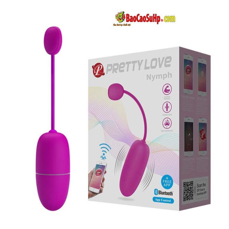 Trứng rung Prettylove điều khiển APP Nym mềm mại