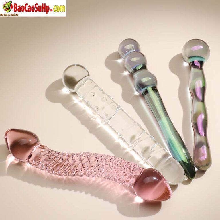 Thụt pha lê 2in1 âm đạo và hậu môn Crystal Clear Magic 4 loại.