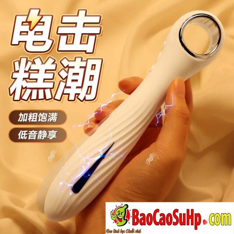 Máy rung điện giật Mizzzee White Love dùng là tê tái nhiều chế độ.